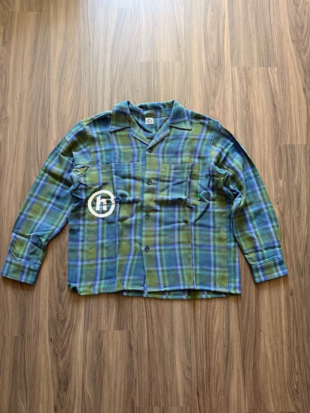 Hidden NY 2 Pocket Overshirt Indigo Men’s L Brand New